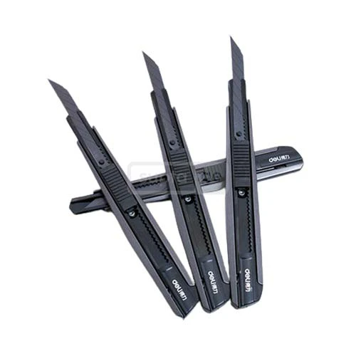 DELI-დელი საკანცელარიო დანა მყარი მეტალის კორპუსით 9მმ No.2037S